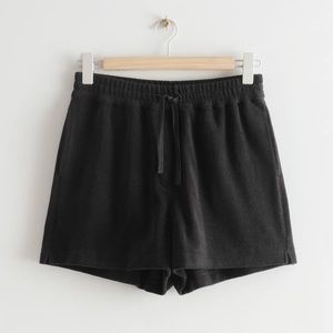 & Other Stories Relaxed Terry Shorts
